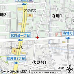 レブレッソ 金沢寺地店周辺の地図