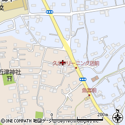 茨城県常陸太田市薬谷町193周辺の地図
