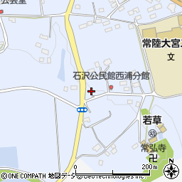 茨城県常陸大宮市石沢1509周辺の地図