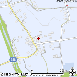 茨城県常陸大宮市石沢1206周辺の地図
