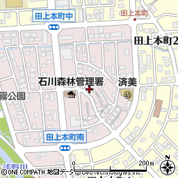 石川県金沢市朝霧台2丁目44周辺の地図