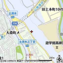 石川県金沢市土清水3丁目41周辺の地図