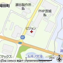 株式会社ピジョン　茨城営業所常陸太田物流センター周辺の地図
