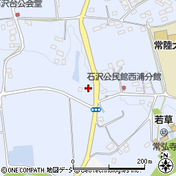 茨城県常陸大宮市石沢1441周辺の地図