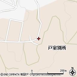 石川県金沢市戸室別所ホ周辺の地図