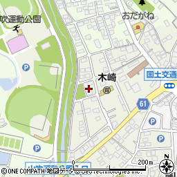 茨城県常陸太田市木崎一町周辺の地図