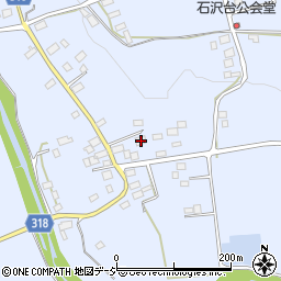 茨城県常陸大宮市石沢1212周辺の地図