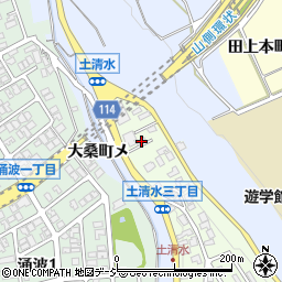 石川県金沢市土清水3丁目257周辺の地図