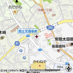 茨城県常陸太田市木崎二町867周辺の地図