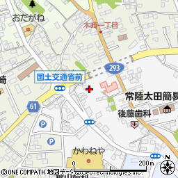 茨城県常陸太田市木崎二町837周辺の地図