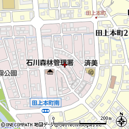 石川県金沢市朝霧台2丁目48周辺の地図