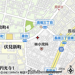 金澤ちとせ珈琲　弥生店周辺の地図