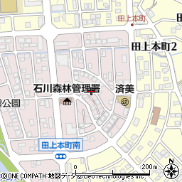 石川県金沢市朝霧台2丁目周辺の地図