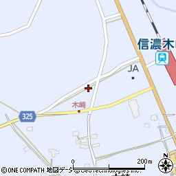 長野県大町市平木崎8996周辺の地図