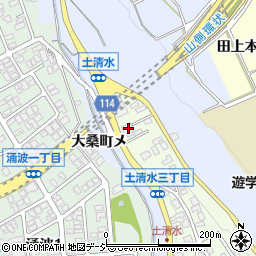 石川県金沢市土清水3丁目245周辺の地図