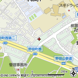 石川県金沢市野田4丁目35周辺の地図