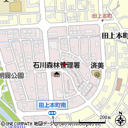 石川県金沢市朝霧台2丁目46周辺の地図