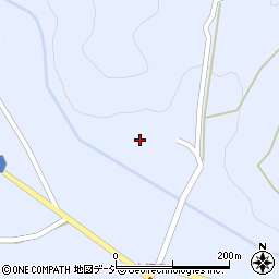 長野県大町市平二ツ屋2598周辺の地図