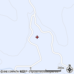群馬県桐生市黒保根町上田沢2218周辺の地図
