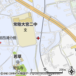 茨城県常陸大宮市石沢1572-14周辺の地図