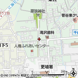 長野県千曲市粟佐1310周辺の地図