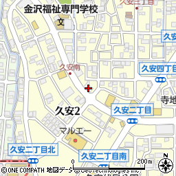 のと共栄信用金庫　金沢南まごころセンター周辺の地図