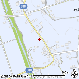 茨城県常陸大宮市石沢1143-3周辺の地図