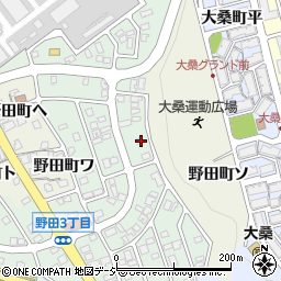 石川県金沢市野田2丁目193周辺の地図