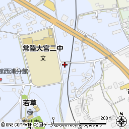 茨城県常陸大宮市石沢1572周辺の地図