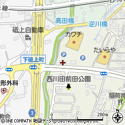 栃木県宇都宮市西川田町851周辺の地図