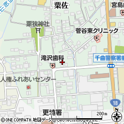 長野県千曲市粟佐1617周辺の地図