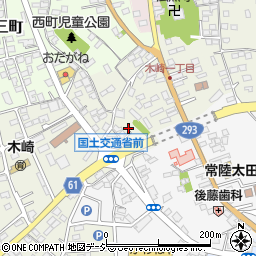 茨城県常陸太田市木崎一町830-6周辺の地図