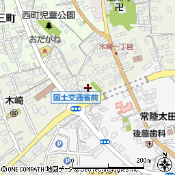 茨城県常陸太田市木崎一町830-6周辺の地図