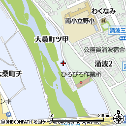 石川県金沢市大桑町ツ甲36-9周辺の地図