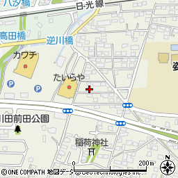 栃木県宇都宮市西川田町1039周辺の地図
