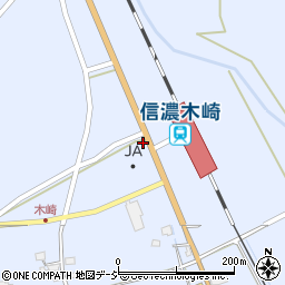 長野県大町市平木崎8667周辺の地図