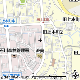 石川県金沢市朝霧台2丁目92周辺の地図