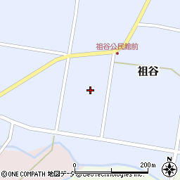 富山県南砺市祖谷445周辺の地図