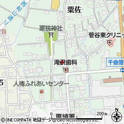 長野県千曲市粟佐1293周辺の地図