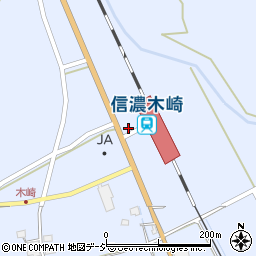 長野県大町市平木崎8671周辺の地図