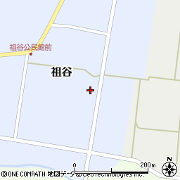 富山県南砺市祖谷225周辺の地図