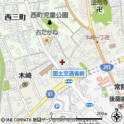 茨城県常陸太田市木崎一町677周辺の地図