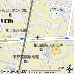 栃木県宇都宮市川田町631周辺の地図