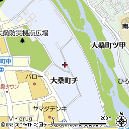 石川県金沢市大桑町チ周辺の地図