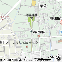 長野県千曲市粟佐1281周辺の地図