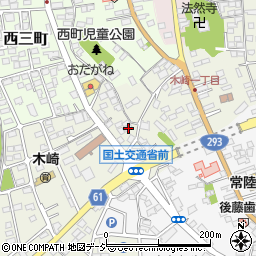 茨城県常陸太田市木崎一町679周辺の地図