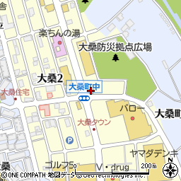 すき家金沢大桑店周辺の地図