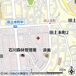 石川県金沢市朝霧台2丁目114-2周辺の地図