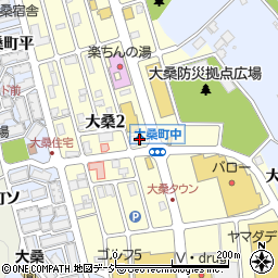 セブンイレブン金沢大桑２丁目店周辺の地図
