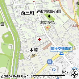 茨城県常陸太田市木崎一町684周辺の地図
